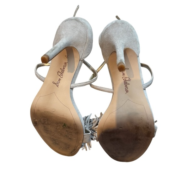 Sam Edelman Elegant Gray/Taupe Women's Heels - Picture 4 of 4